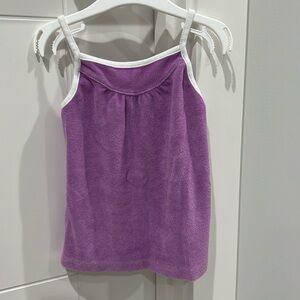 Janie & Jack terry tank top, size 4